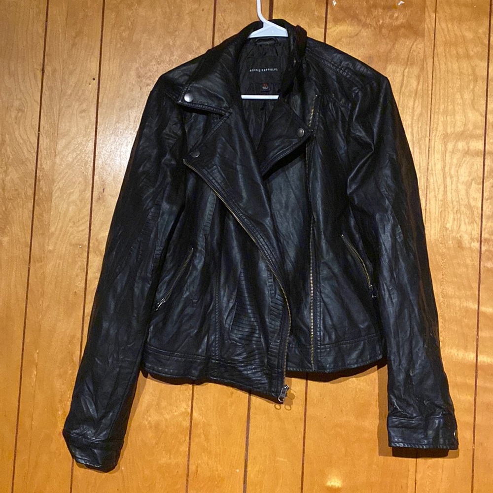 Vegan Leather Jacket